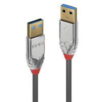 LINDY USB 3.0 Kabel Typ A/A Cromo Line M/M 1m (36626)