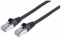 INTELLINET Cat6aPro Kabel Cat7 Rohkabel 10m schwarz RJ45 reines Kupfer LS0H halogenfrei AWG 26 vergo