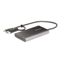 STARTECH.COM USB-C Dual HDMI Adapter - USB-C/USB Adapter auf 2x 4K 60Hz HDMI - 100W PD - USB C auf H
