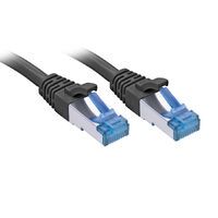 LINDY Patchkabel Cat6A S/FTP PIMF TPE schwarz 3.00m (47415)