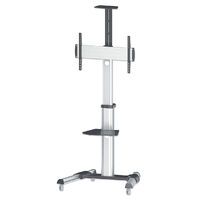 MANHATTAN Universal TV-Ständer auf Rollen für TVs 93,98-218,44cm 37-86Zoll 50kg neigbar schwenkbar m