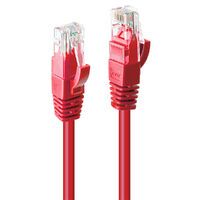 LINDY Patchkabel Cat6 U/UTP rot 0.30m (48030)