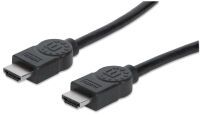 MANHATTAN HDMI-Kabel Ethernet A -> A St/St  1.00m ARC 30 AWG (323192)