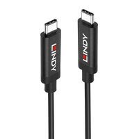 LINDY USB 3.2 Typ C/C Gen 2 Activkabel,100W PD,10Gbit/s,5m (43308)