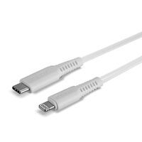 Lindy 0.5m USB Typ C an Lightning Kabel weiß Stecker - Cable - Digital