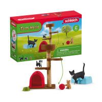 schleich® Farm World 42501 Spielspaß für niedliche Katzen
