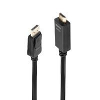 Lindy 36921 - 1 m - Diplayport - HDMI - Male - Male - 3840 x 2160 pixels