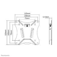 Neomounts WAH 10"-30" 1TFT schwarz Max.25KG (NM-W25BLACK)