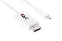Club 3D Kabel USB 3.1 Typ C> DisplayPort 1.2 UHD 1.2m* - Adapter - Digital