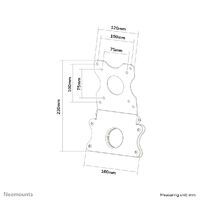 Neomounts Adapterpl. 21,5"-27" iMac sil. Max15KG (FPMA-VESAMAC2127)