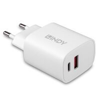 Lindy 20W USB Typ A & C Charger - USB Typ C