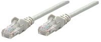 INTELLINET Netzwerkkabel Cat6 S/FTP CU LS0H 50,0m Grau RJ-45 Stecker / RJ-45 Stecker Vergoldete Kont