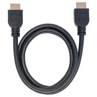 MANHATTAN HDMI-Kabel 4k@60Hz CL3 zert. geschirmt 1m (353922)