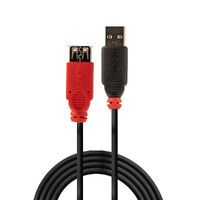 LINDY USB 2.0 Aktiv-Verlängerung Typ A/A Slim M/F 5m (42817)