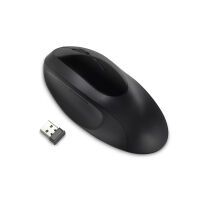 Kensington Pro Fit® Ergo Wireless Mouse—Black - Right-hand - RF Wireless + Bluetooth - 1600 DPI - Black