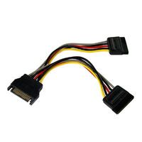 STARTECH.COM 6in SATA Power Y Splitter Cable Adapter - M/F (PYO2SATA)