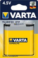 Varta 42341 - Single-use battery - Zinc-Carbon - 4.5 V - 1 pc(s) - Yellow - 80 mm