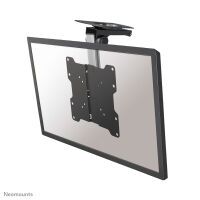 Neomounts by Newstar monitor ceiling mount - 25.4 cm (10") - 101.6 cm (40") - 75 x 75 mm - 200 x 200 mm - 0 - 90° - Black