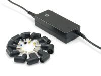 Conceptronic Universal Notebook Adapter 65W - Notebook - Indoor - 65 W - 18.5 - 20 V - Black - Overheating - Overload - Short circuit