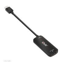 Club 3D HDMI+ Micro USB to DisplayPort 4K120Hz or 8K30Hz M/F Active Adapter - Adapter - Digital