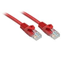 Lindy RJ-45/RJ-45 Cat6 5m - 5 m - Cat6 - U/UTP (UTP) - RJ-45 - RJ-45 - Red