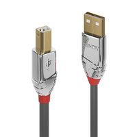 LINDY USB 2.0 Kabel Typ A/B Cromo Line M/M 2m (36642)
