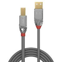 LINDY USB 2.0 Kabel Typ A/B Cromo Line M/M 2m (36642)