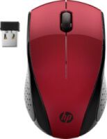 HP 220 - Ambidextrous - Optical - RF Wireless - 1600 DPI - Black - Red
