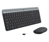 Logitech Niederlande LGN Logitech MK470 Wireless Slim Desktopset US Layout (920-009204)