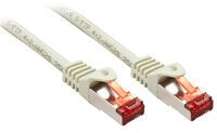 LINDY Basic Cat.6 S/FTP Kabel, hellgrau, 2m Patchkabel (47344)
