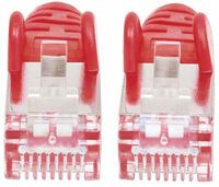 INTELLINET Cat6aPro Kabel Cat7 Rohkabel 5m rot RJ45 reines Kupfer LS0H halogenfrei AWG 26 vergoldete