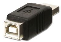 LINDY Adapter USB Typ A/B M/F  A Stecker an B Kupplung (71231)