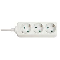 Lindy 73100 - 3 AC outlet(s) - Indoor - Type F - White