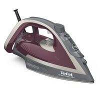Tefal Dampfbügeleisen FV6870 Smart Protect Plus grau/dunkelrot