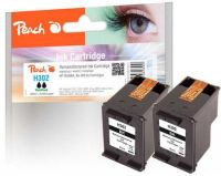 Peach Patrone HP Nr.302 0B319611   schwarz Twinpack     komp (PI300-653)