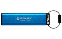 KINGSTON 512GB USB-C IronKey Keypad 200C FIPS 140-3 Lvl 3 Pending AES-256 (IKKP200C/512GB)