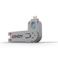 LINDY Schlüssel für USB Typ A Port Schloss blau (40622)