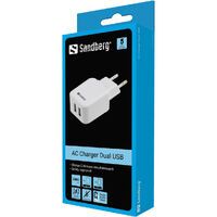 SANDBERG AC Charger Dual USB 2.4+1A EU (440-57)