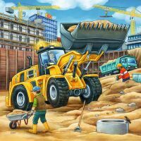 Ravensburger 9226 Puzzle Große Baufahrzeuge 3 X 49 Teile