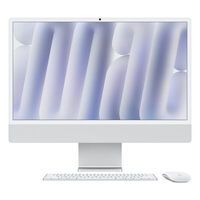 iMac 24" mit 4.5K Retina Display, M4 Chip 8-Core CPU und 8-Core GPU, 16GB, 256GB SSD, silber