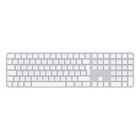 Apple Magic Keyboard mit Touch ID und Ziffernblock für Mac mit Apple Chip, weiße Tasten, Deutsch