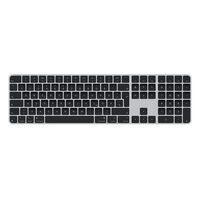 Apple Magic Keyboard mit Touch ID und Ziffernblock für Mac mit Apple Chip, schwarze Tasten, Deutsch