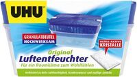 UHU Luftentfeuchter Original, Bekämpft Feuchtigkeit und Schimmel in Wohnräumen, 1000 g 