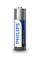 1x4 Philips Ultra Alkaline AA Batterie Batterien