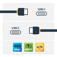STARTECH.COM USB-C auf USB-C Kabel mit 5A Power Delivery - St/St - Weiss - 4m - USB 2.0 - USB-IF zer