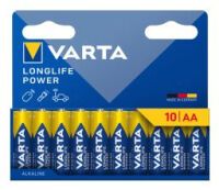 1x10 Varta Longlife Power Mignon AA LR 6              04906121761 Batterien