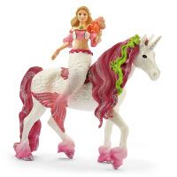 Schleich Farm Life Mermaid Feya on underwater unicorn - 5 yr(s) - Girl - Bayala: A Magical Adventure - Multicolour - Plastic - 1 pc(s)