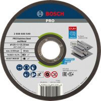 Bosch Trennscheibe INOX Rapido gerade 1,0x125mm Trennscheiben
