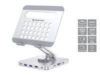 Conceptronic DONN26G Dockingstation + Tablet-Ständer Datenverteiler/Umschalter