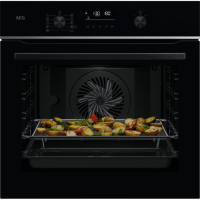 AEG EINBAUBACKOFEN PYROL 56CM (TS6PB51ZAB        SW)